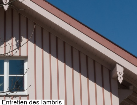 Entretien lambris
